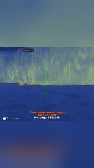 Сравнение матриц тепловизоров Guide TR450 и TR650 смотреть онлайн