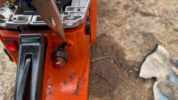 Ремонт бензопилы | праймер не качает топливо