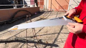 Обзор ручной пилы FISKARS PRO  55 cm 11 TPI