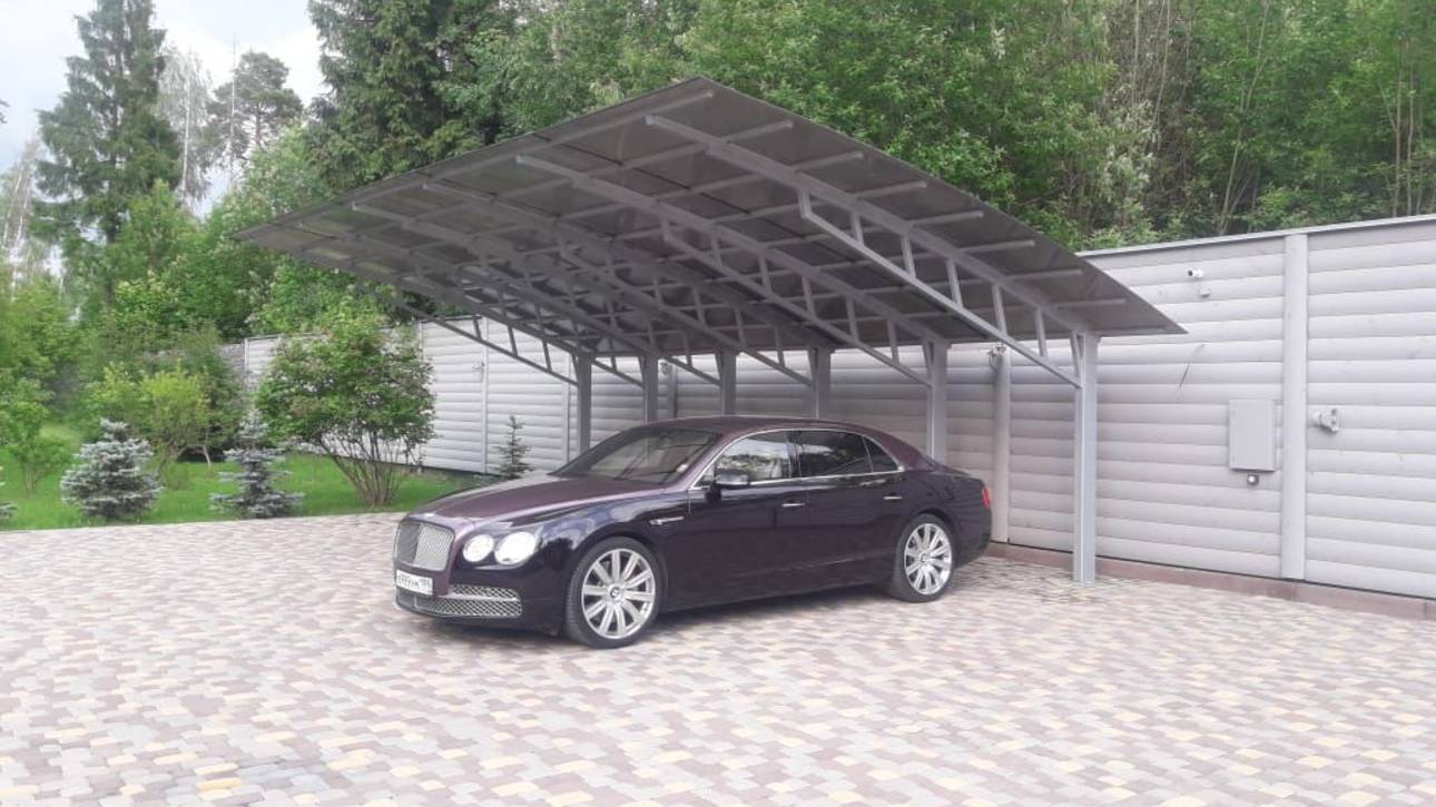 Консольный навес "ГАРАНТ" смотреть онлайн