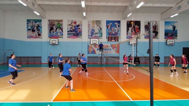 Чемпионат г. Рубцовска по волейболу 2024. Женская лига."Центральный район"-"АГУ". 07.04.2024 смотреть онлайн