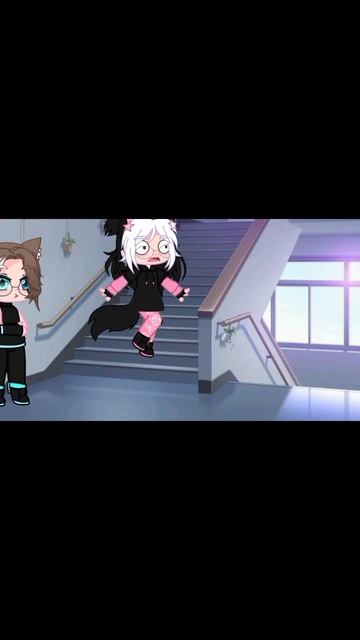 Приветик, как дела ? ("Падение с лестницы ") #gacha #гача #gacha смотреть онлайн