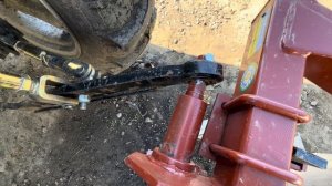 Купили нового плуга до трактора Скаут Т504С/ перша оран?