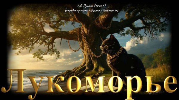 Обновлённая версия. «У лукоморья дуб зелёный» — на стихи Пушкина А. С.