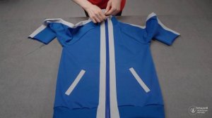 Пришиваем разъёмную молнию к толстовке