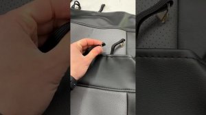 Чехлы на сиденья Geely Coolray 2019- / BelGee X50 2023-, Экокожа, черная