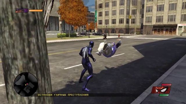 прахождение Spider Man Web of Shadows  2 серия
