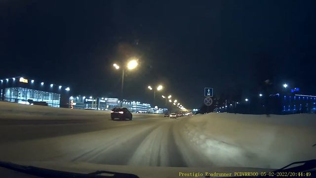 Ночная съемка Prestigio RoadRunner 380 смотреть онлайн