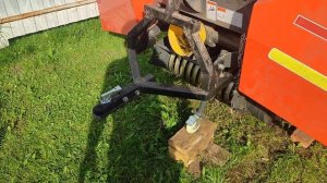 Немного про пресс подборщик. Уралец 0870