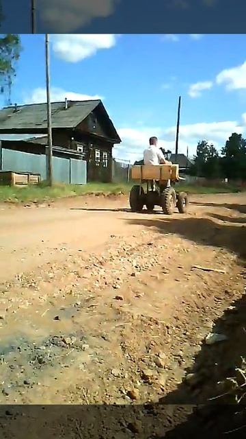 Минитрактор своими руками смотреть онлайн