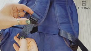 Как вставить лямки в рюкзак