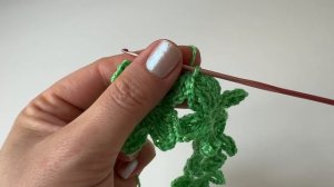 Простой цветочный узор крючком,который может связать