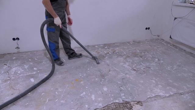 Подготовка проблемного основания под наливной пол. смотреть онлайн