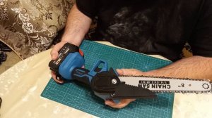Аккумуляторная цепная пила CHAIN SAW с 8" шиной , это не пил?