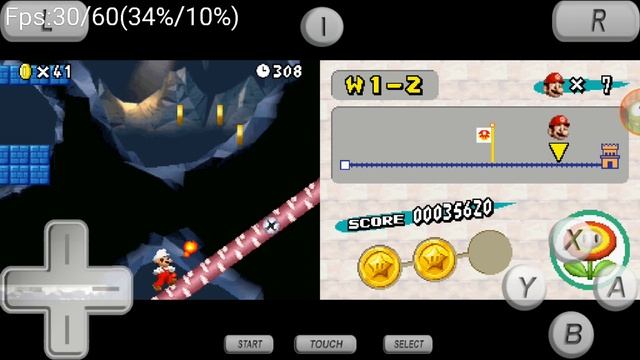 Проблема Начилась!!!Похищение Принцессы Пич!!!New Super Mario Bros(Извините за отключение звука+лаг