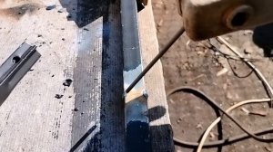 Сварка тонкого металла встык электродом 2мм РЦ (профтр