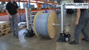 Uniroller-900 Устройство для размотки барабанов с кабелем