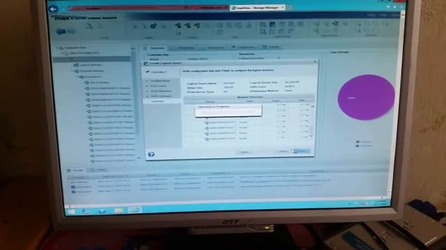 Дисковая полка RAID-6 №1, часть 5