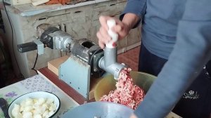 Самодельная электромясорубка из дрели Rebir IE-1305A, мощно?