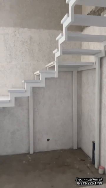 Лестница под ключ без сварочных работ в п. Власиха. Для смотреть онлайн