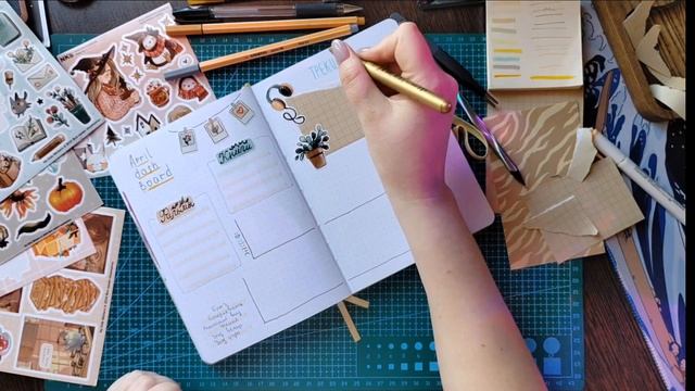 Апрель в ежедневнике /оформление ежедневника 2025 / Уютн