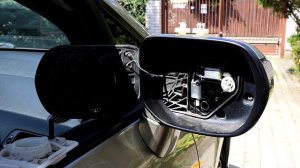 Ремонт правого зеркала Honda