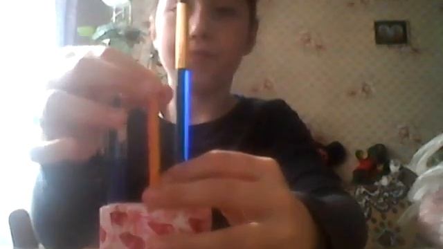 Как сделать подставку для ручек , карандашей , кисточе? смотреть онлайн
