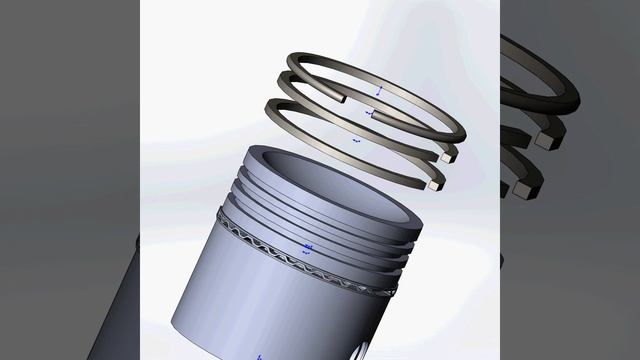 Сборка поршневых колец смотреть онлайн