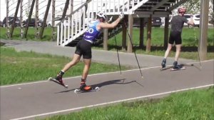 Техника скоростных лыжероллеров лучших лыжероллерис?