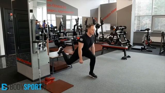 Болгарские выпады. Техника