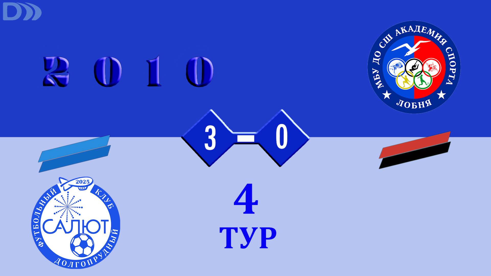 ФСК Салют 2010-2  3-0  ФК Лобня 2010