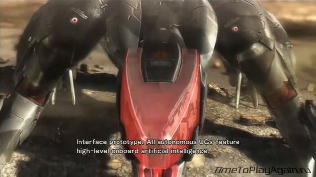 Русская озвучка Metal Gear Rising. Эпизод с IF прототип.