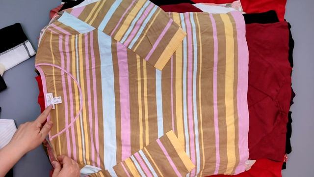 F-0789. Тонковки дл. рукав м+ж. Крем. Германия. Лот 17353 15,5кг.