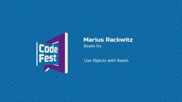 #Mobile Marius Rackwitz Realm Live Objects with Realm