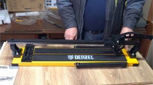 Обзор ручного плиткореза Denzel 600x16мм
