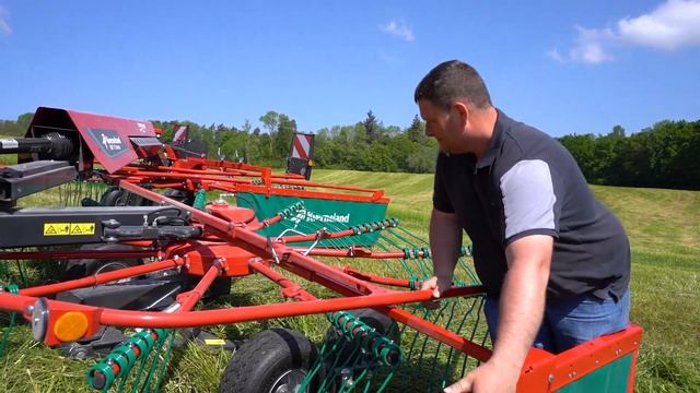 Грабли Kverneland 9671 S Vario с боковой укладкой - RU смотреть онлайн