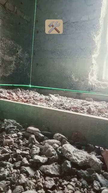 установка маяков из реек лазерным уровнем #laser #level #istall смотреть онлайн