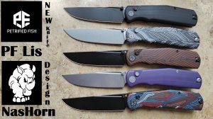 ✅ NEW Petrified Fish PFP14 LIS - Лис это новый нож по моему дизайну.