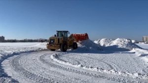 Отвал аэродромный U-образный