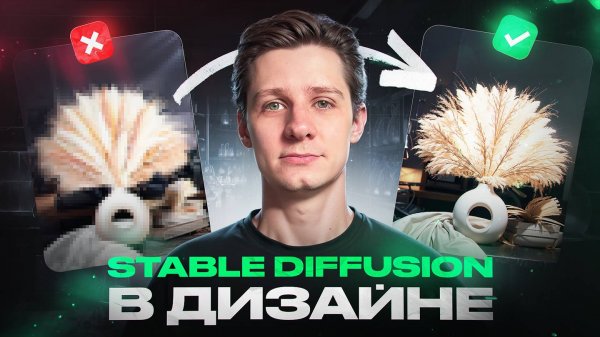 Внедряем нейросеть STABLE DIFFUSION в дизайн!