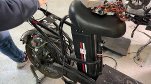 Проверка контроллера на электровелосипеде Монстр GT