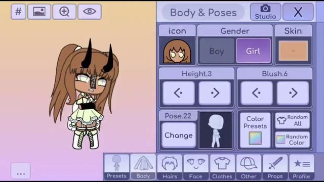 ☁️ТОП 3 идеи для ОС☁️ ⛅Для девочек⛅ ✨Gacha Life✨ 2 часть