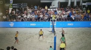 Волейбол ногами или трюки бразильцев через сетку