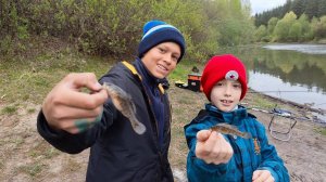 Странный карась. На квадроцикле втроём на рыбалку.