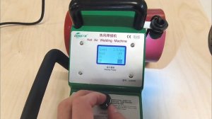 Обзор LC3000D китайский аппарат для сварки ПВХ ткани / тен