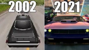 Эволюция игр по Форсажу (2002-2021)