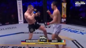 Усман Нурмагомедов vs Пол Хьюз.Полный Бой.Usman Nurmagomedov vs Pa