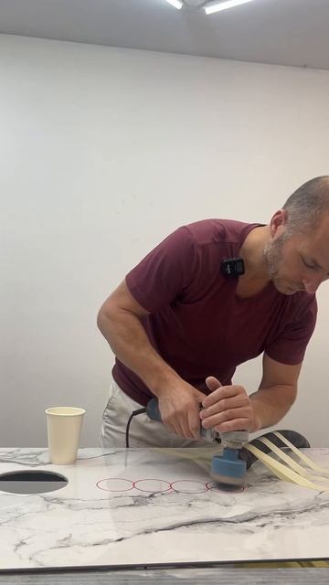 Для чего же этот стаканчик с водой при пилке керамогра смотреть онлайн