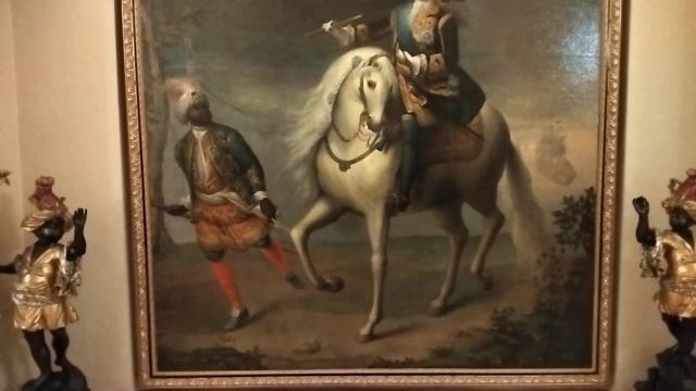 Сани Елизаветы Петровны 1760 года, гобелен 