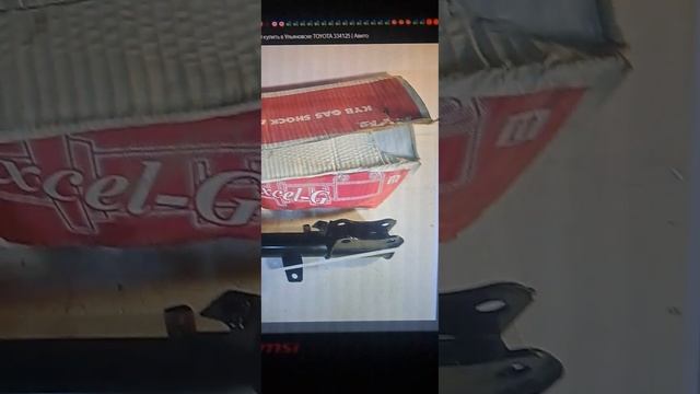 Видео о тестовой прокачке стойки Kyb из старых запасов.